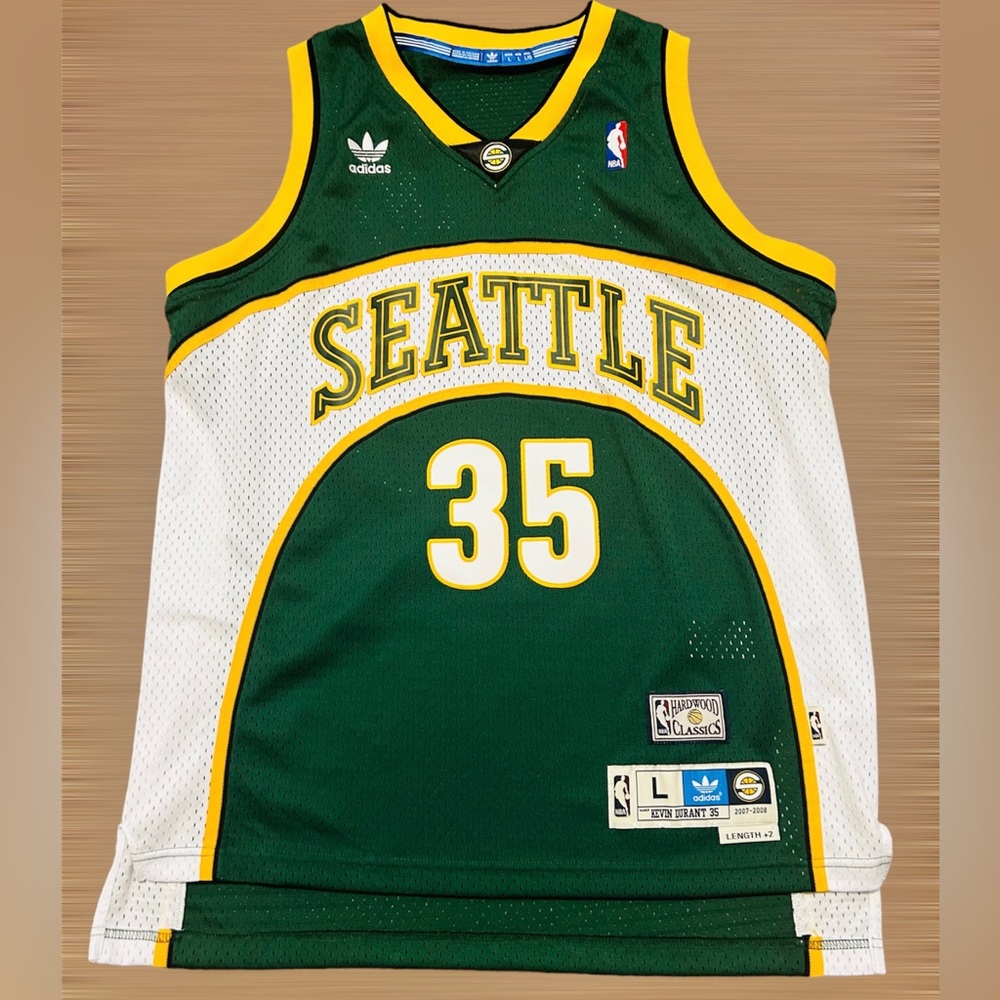 Vintage Kevin Durant Sonics Jersey